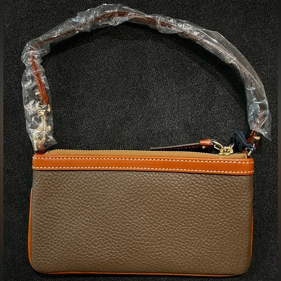 Dooney & Burke Pebble Grain Leather Clutch - Picture 2 of 5